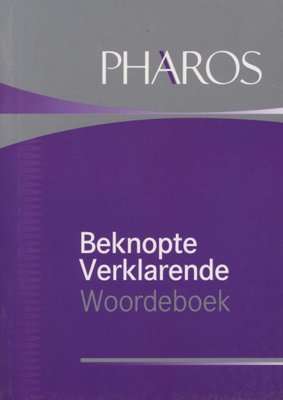 Pharos Beknopte Verklarende Woordeboek (Afrikaans, Paperback, 9th Revised Edition)