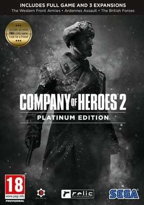 Company of Heroes 2 Platinum Edition (Inc. Extra Free COH2 Game Code) (PC)