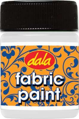 Dala Fabric Paint (50ml)(White)
