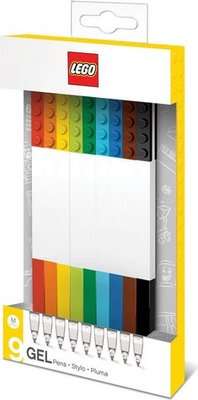 IQ LEGO Gel Pens (9 Pack)