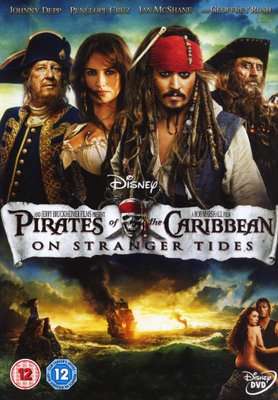 Pirates of the Caribbean: On Stranger Tides (English, French, Hindi, DVD)