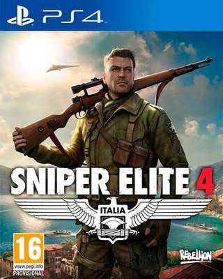 Sniper Elite 4 (PlayStation 4, Blu-ray disc)