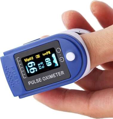 Jziki Pulse Oximeter Fingertip Blood Oxygen Monitor|LED Display