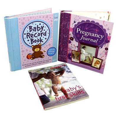 Baby & Me 3-Book Collection - Baby Record Book / Baby's First Skills / Pregnancy Journal (Paperback)