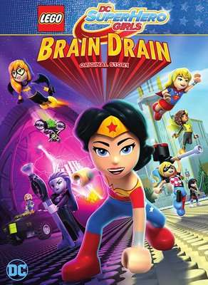 LEGO DC Super Hero Girls: Brain Drain (DVD)