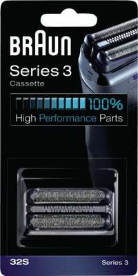 Braun 32S Head Replacement Part (Silver)
