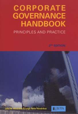 Corporate governance handbook - Principles and practice (Paperback, 2nd ed)