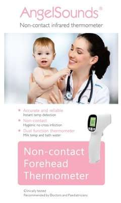 Angelsounds Non-Contact Forehead Thermometer