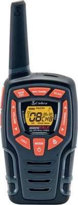 Cobra Adventure AM-845 2-Way Radios (10km)(Set of 2)(Black and Orange)