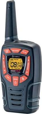 Cobra Adventure AM-845 2-Way Radios (10km)(Set of 2)(Black and Orange)