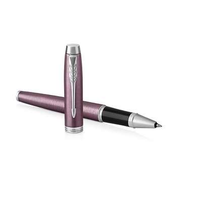 Parker IM Fine Nib Rollerball Pen (Light Purple with Chrome Trim)(Black Ink) - Presented in a Gift B