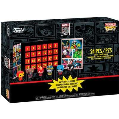 Funko Pocket Pop! Marvel 80th Anniversary Edition Advent Calendar (24 Pieces)