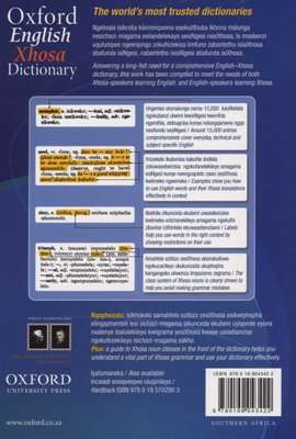 Oxford English-Xhosa dictionary (English, Xhosa, Paperback)