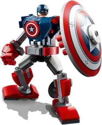 LEGO Marvel Avengers - Captain America Mech Armor (121 Pieces)