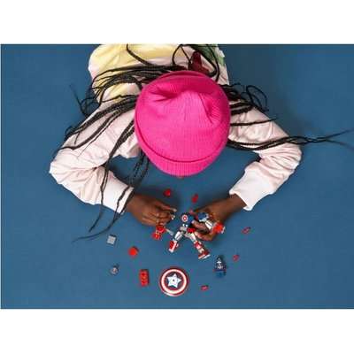 LEGO Marvel Avengers - Captain America Mech Armor (121 Pieces)