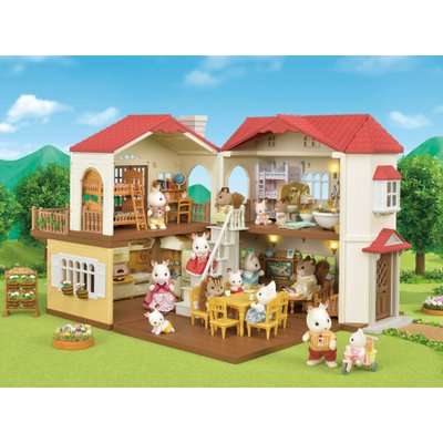 Sylvanian Families Red Roof Country Home