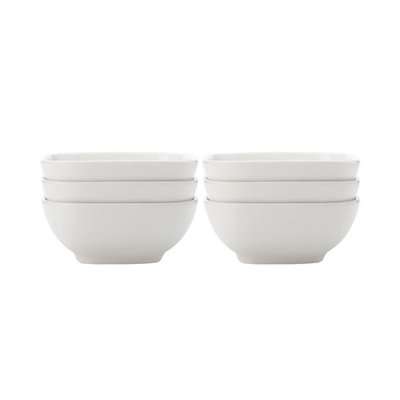 Maxwell & Williams White Basics Square Small Bowl (Set of 6)