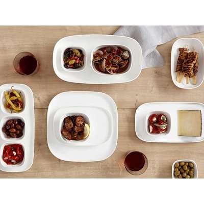 Maxwell & Williams White Basics Square Small Bowl (Set of 6)