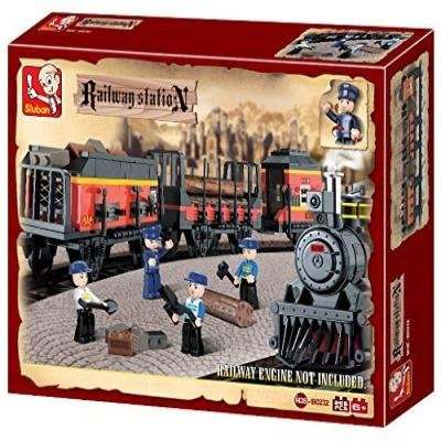 Sluban Railway Station - Cargo Bullet Train (255 Pieces)