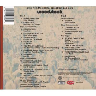 Woodstock (Music from the Original Soundtrack and More) (CD)