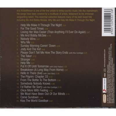 Very Best Of Kris Kristofferson (CD)