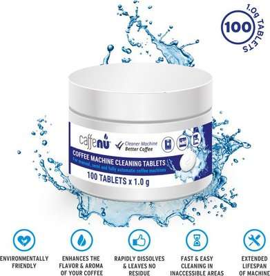 Caffenu Coffee Machine Cleaning Tablets (100 x 1.0g)