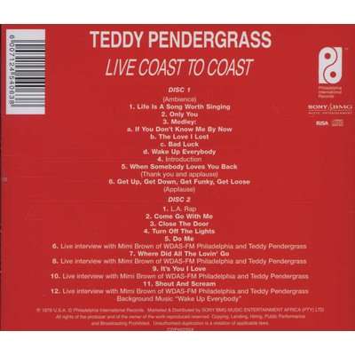 Live - Coast To Coast (CD)