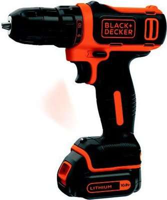 Black & Decker 10.8V Ultra Compact Lithium-Ion Drill Driver