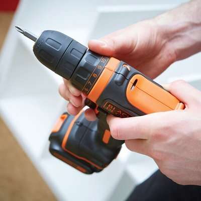 Black & Decker 10.8V Ultra Compact Lithium-Ion Drill Driver