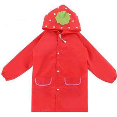 4AKid Raincoat Red Strawberry
