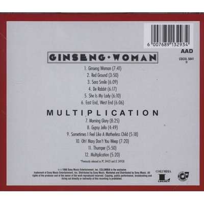 Ginseng Woman & Multiplication (CD)