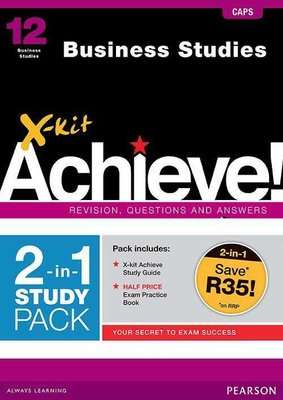 X-kit Achieve: Business Studies - Grade 12 (2-in-1 pack) CAPS (Paperback)
