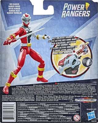 Power Rangers Dino Fury 6" Figure - Red Ranger