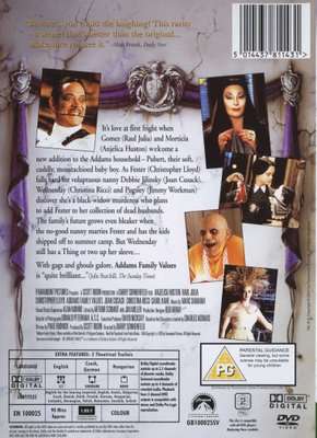 Addams Family Values (English & Foreign language, DVD)