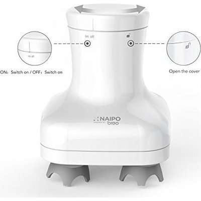 Naipo Scalp Massager with Facial Cleansing Brush