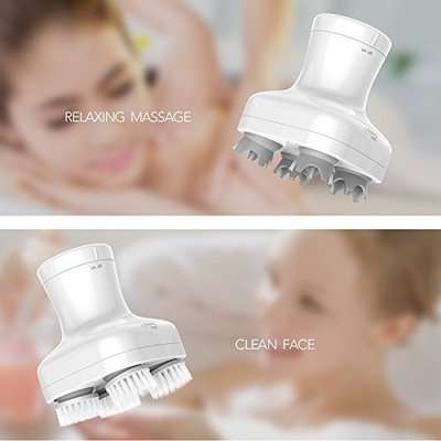 Naipo Scalp Massager with Facial Cleansing Brush