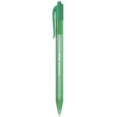 Paper Mate Inkjoy 100 Retractable Ballpointpoint Pen (Green)