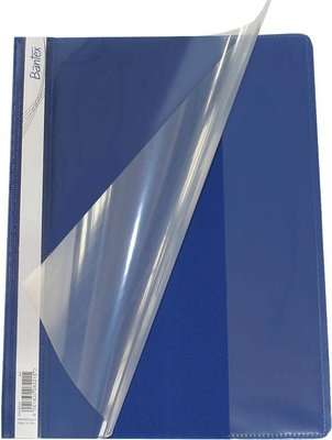 Bantex Medium Weight PP Quotation Folder (A4)(Blue)