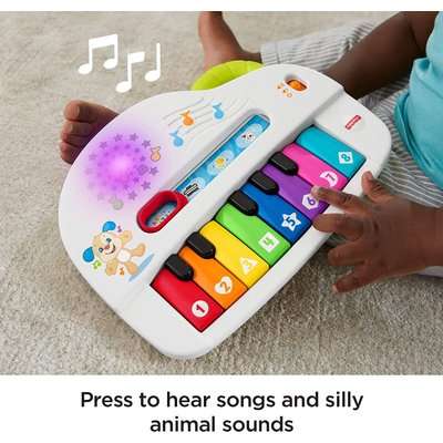 Fisher-Price Laugh & Learn Silly Sounds Light-Up Piano