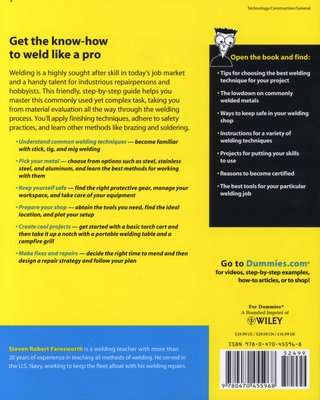 Welding For Dummies (Paperback)