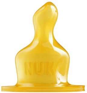 NUK Standard Neck Latex Tea Teat (0-6 Months)