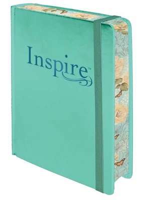 Inspire Bible (Aquamarine) (Leather / fine binding)
