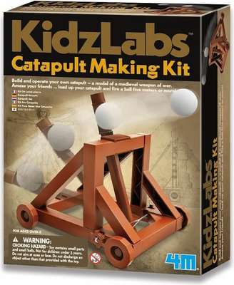 4M KidzLabs Catapult Making Kit