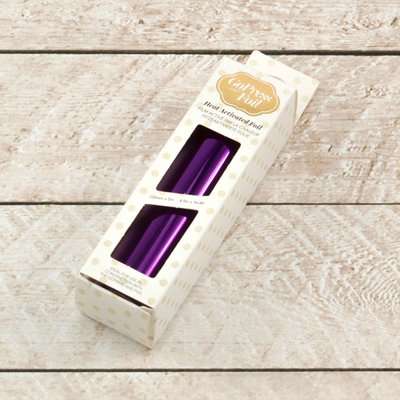 Couture Creations GoPress Heat Activate Foil (Phantom Purple with Iridescent Material Pattern)(125mm