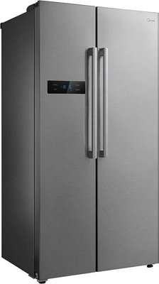 Midea 527L Side By Side Fridge/Freezer (Silver) - Use Coupon Code COOLCOUPON & Save R500