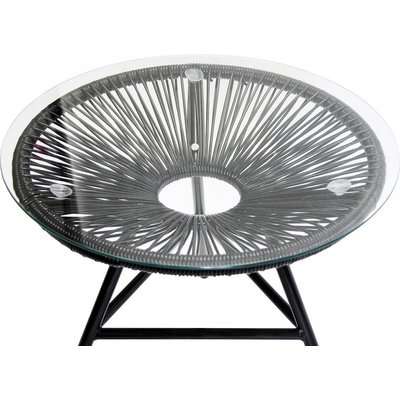 Fine Living Rope Coffee Table (Black)