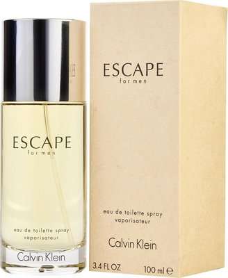 Calvin Klein Escape For Men Eau De Toilette Spray (100ml) - Parallel Import (USA)