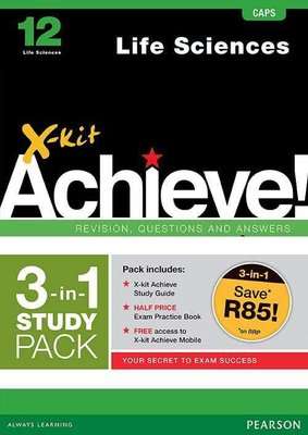 X-kit Achieve: Life Sciences - Grade 12 (3-in-1 pack) CAPS (Paperback)