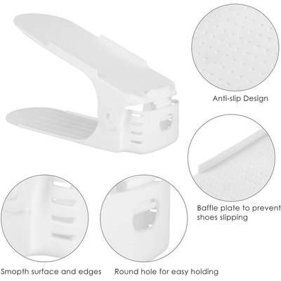 Fine Living - Shoe Organizer (Set of 6 | White)