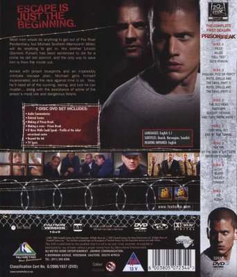 Prison Break - Season 1 (DVD, Boxed set)